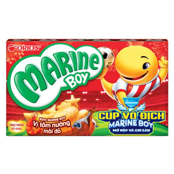 Bánh Marine Boy Vị Tôm Hộp 35G