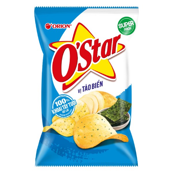 Snack O'star Vị Tảo Gói 53G