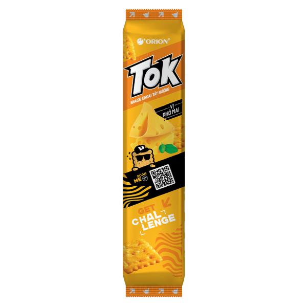 Bánh Khoai Tây Nướng Tok Vị Phô Mai Gói 36.5G