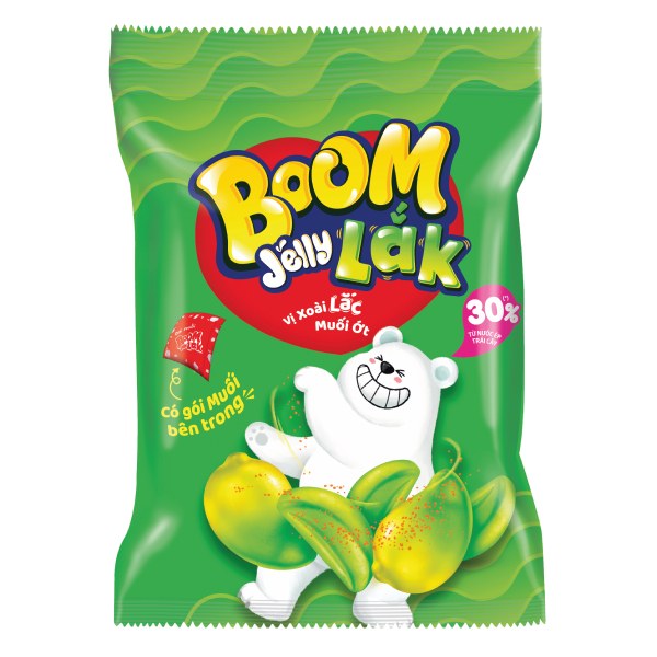 Kẹo Dẻo Boom Xoài Lắc Muối Ớt 50G