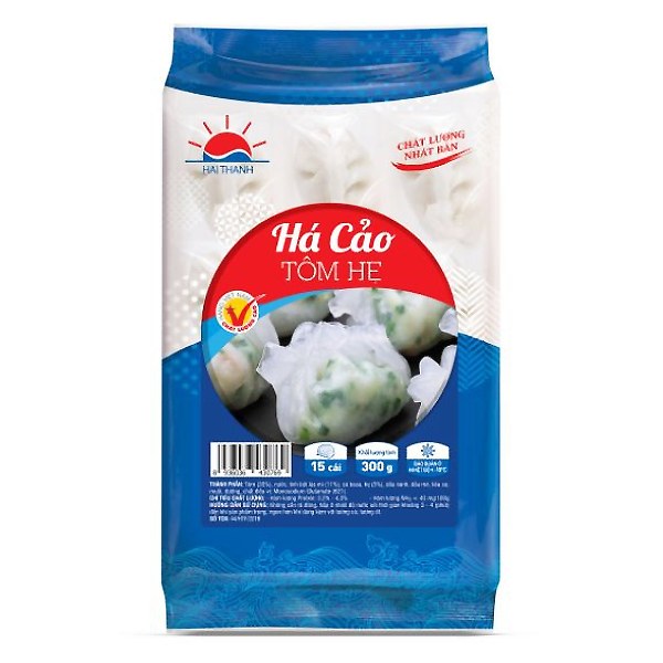 Há Cảo Hai Thanh Tôm Hẹ Gói 300G