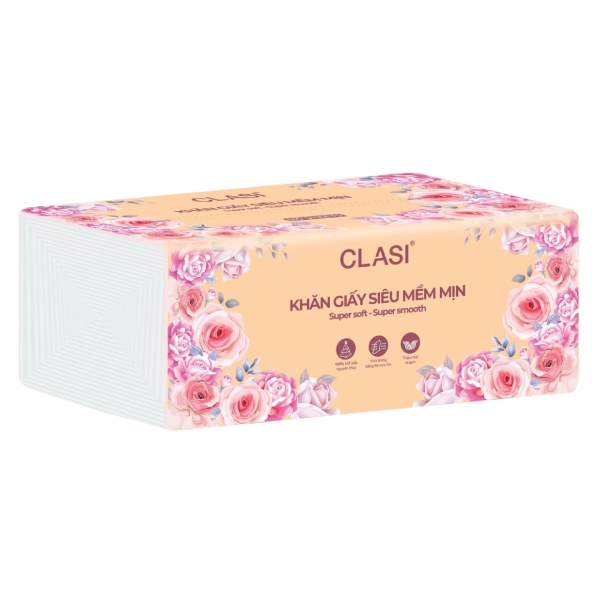 Khăn Giấy Rút Cao Cấp Clasi 510 Tờ
