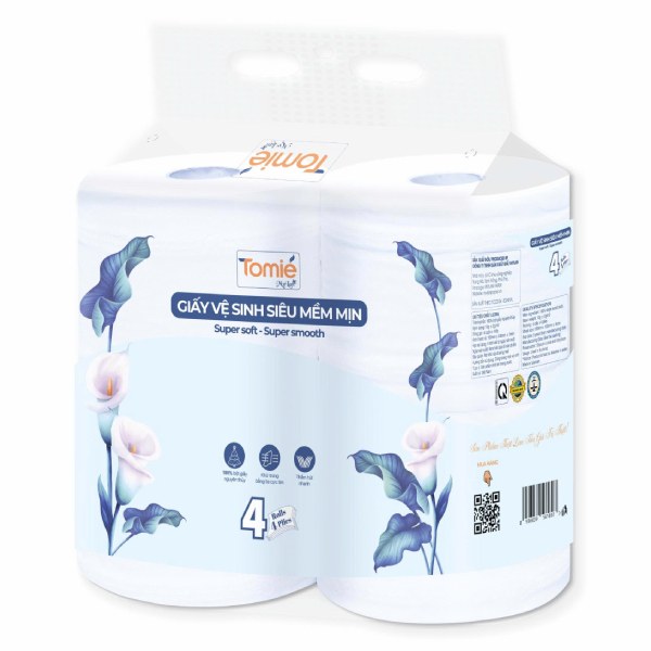 Giấy Vệ Sinh Cao Cấp Clasi 4 Cuộn
