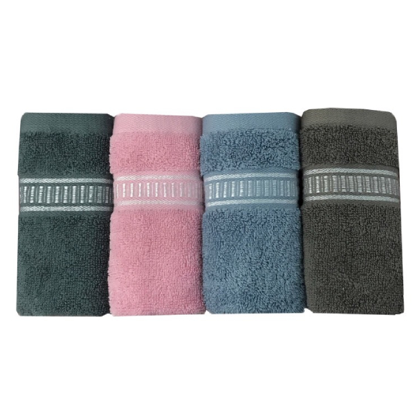 Khăn Tay Cotton Z622 28*42Cm Nâu