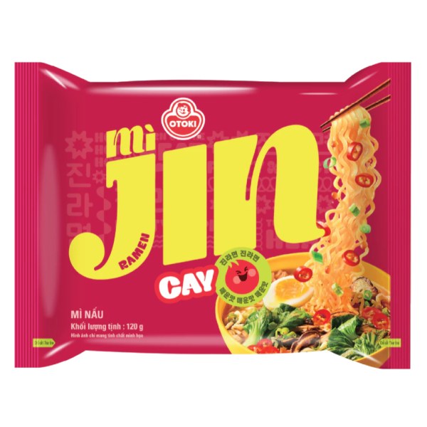 Mì Jin Otoki Cay Gói 120G