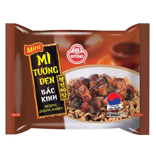 Mì Mini Otoki Tương Đen Bắc Kinh Gói 83G