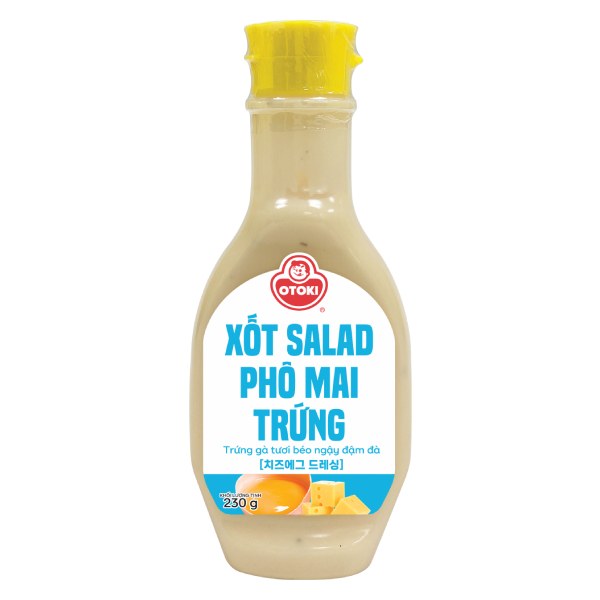 Xốt Salad Otoki Phô Mai Trứng Chai 230G