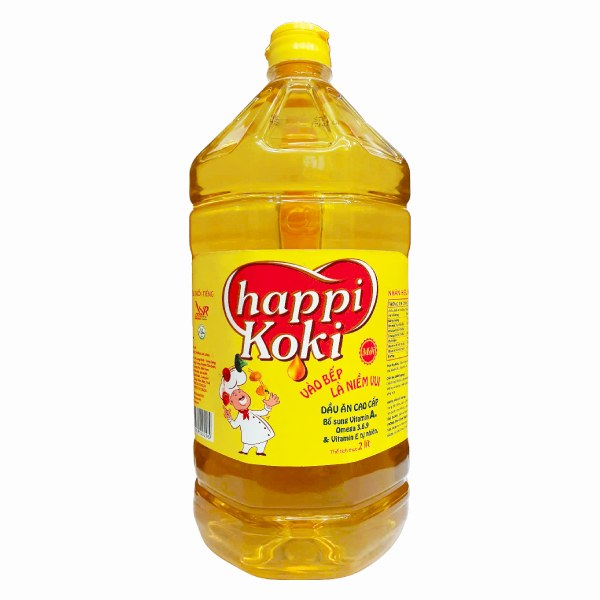 Dầu Ăn Happi Koki 2L