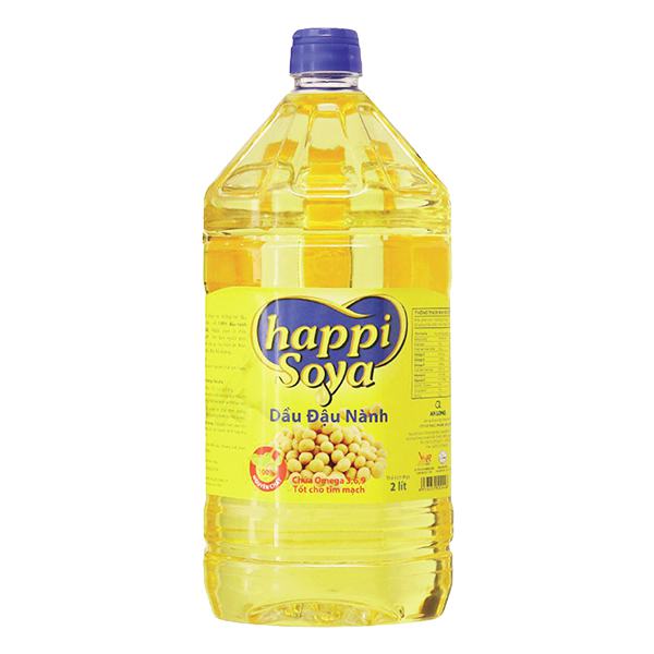 Dầu Đậu Nành Happi Soya 2L