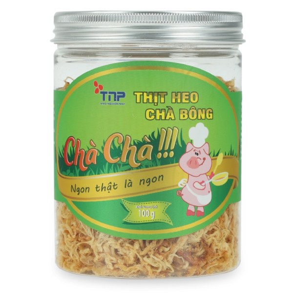 Thịt Heo Chà Bông Chà Chà Hũ 100G