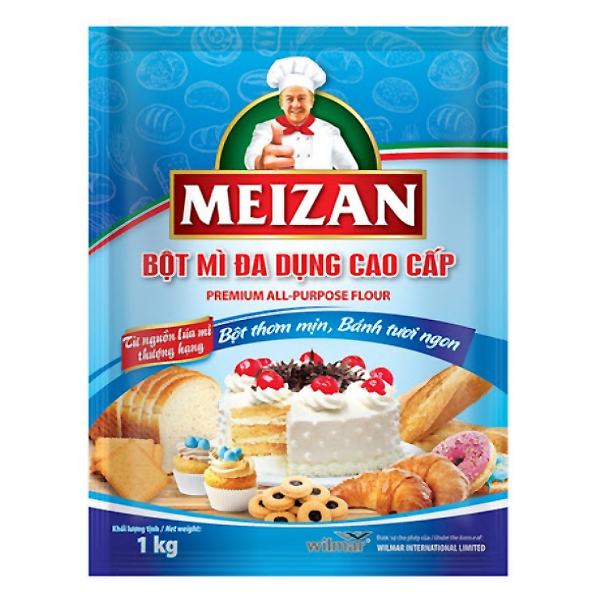 Bột Mì Đa Dụng Cao Cấp Meizan 1Kg
