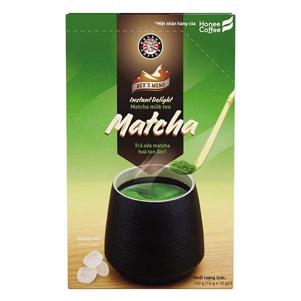Trà Sữa Rexsun Matcha Hộp 10 Gói*16G
