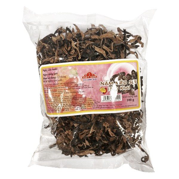 Nấm Mèo Sợi Sấy Khô Việt San 100G