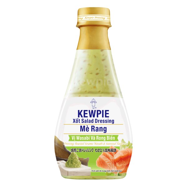 Xốt Mè Rang Kewpie Vị Wasabi & Rong Biển 210Ml