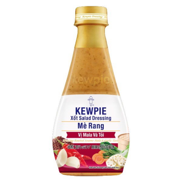 Xốt Mè Rang Kewpie Vị Mala Và Tỏi 210Ml