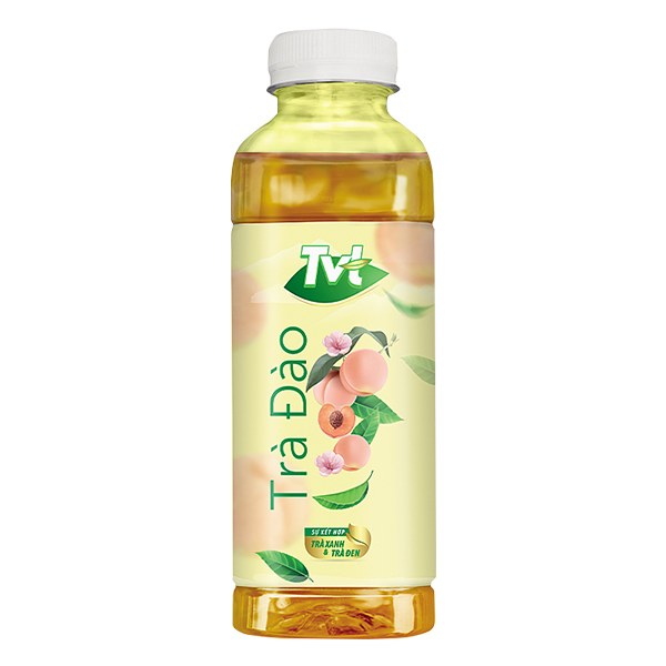 Trà Đào TVT Chai 450Ml