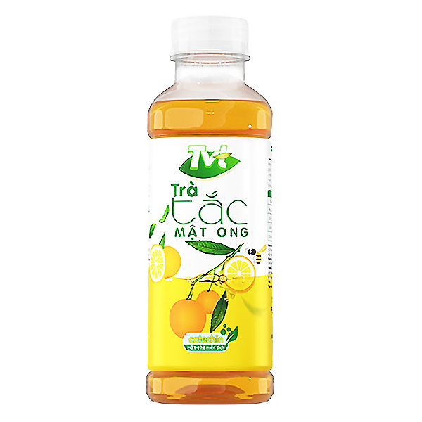 Trà Tắc Mật Ong TVT Chai 450Ml