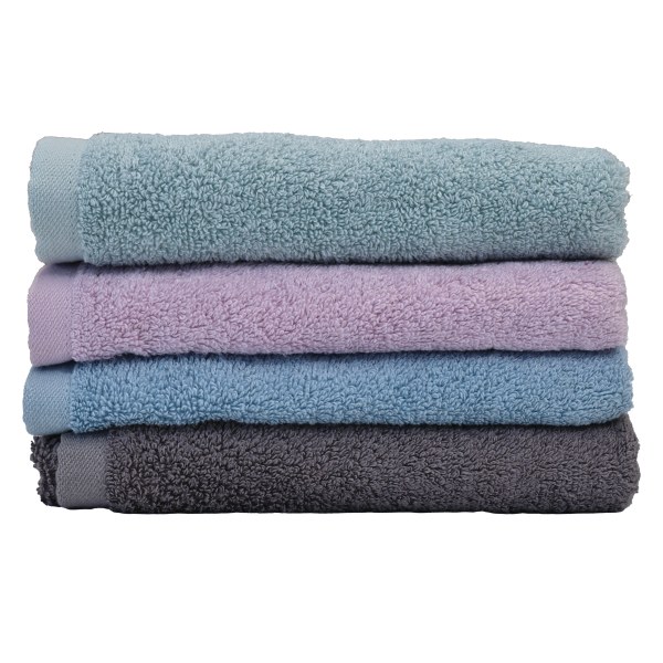 Khăn Sợi Tre Cotton 40*80Cm Xám