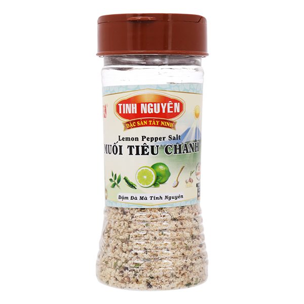 Muối Tiêu Lá Chanh Tây Ninh Tinh Nguyên Hũ 90G