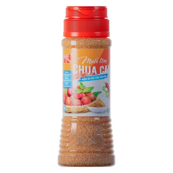 Muối Tôm Chua Cay Tinh Nguyên Hũ 110G