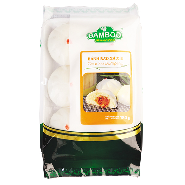 Bánh Bao Xá Xíu Bamboo 180G
