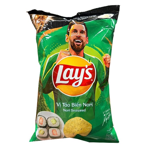 Snack Khoai Tây Lay's Vị Tảo Biển Nori Gói 90G