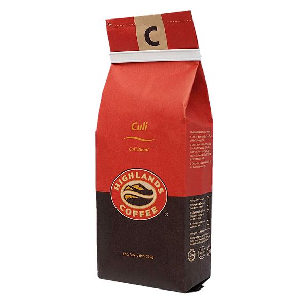 Cà Phê Bột Highlands Culi Gói 200G
