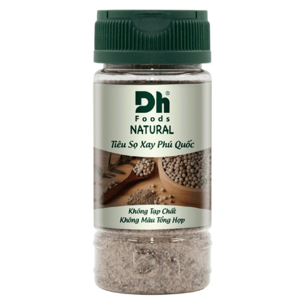 Tiêu Sọ Phú Quốc Xay Nhuyễn Dh Foods Hũ 45G