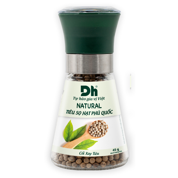 Tiêu Sọ Hạt Phú Quốc DH Natural Food Hũ 45G