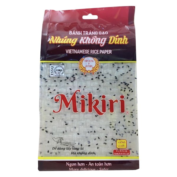 Bánh Tráng Gạo Mè Mikiri Gói 200G