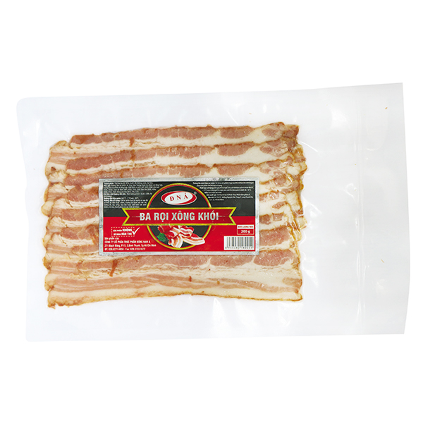 Ba Rọi Đông Nam Á Xông Khói Cắt Lát 200G