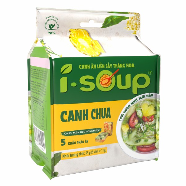 Canh Chua Chay Ăn Liền NFC I-Soup Gói 55G