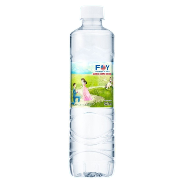 Nước Khoáng Kiềm Foy 520Ml