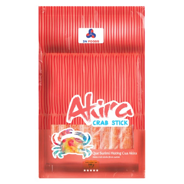 Que Surimi Hương Cua Akira 500G