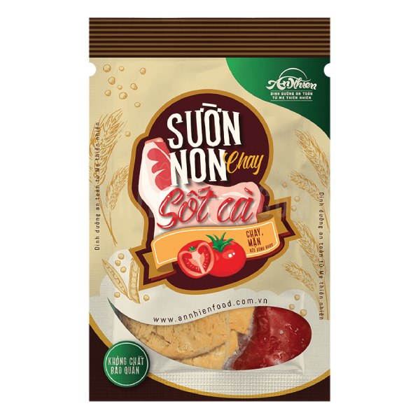 Sườn Non Chay An Nhiên Sốt Cà 400G
