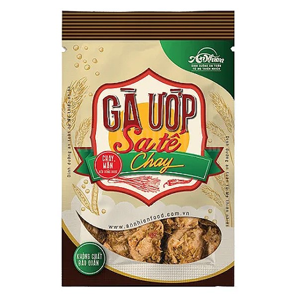 Gà Ướp Sate Chay An Nhiên Gói 400G