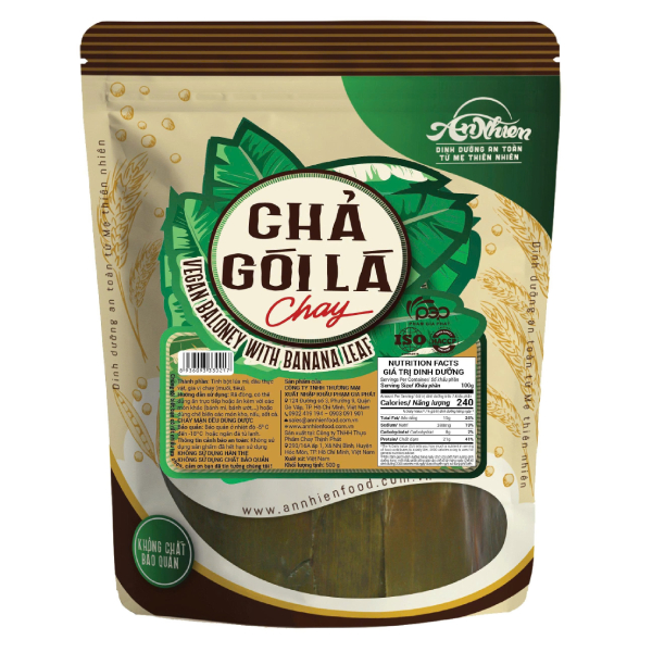 Chả Gói Lá Chay An Nhiên 500G