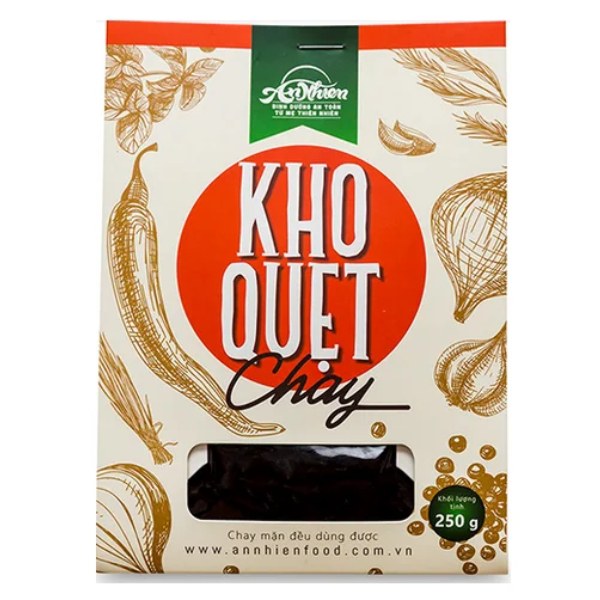 Kho Quẹt Chay An Nhiên Gói 250G