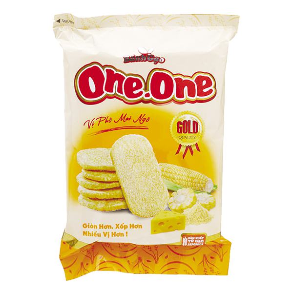 Bánh Gạo One One Gold Phô Mai Ngô 118G