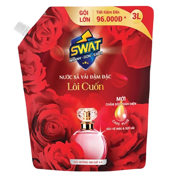 Nước Xả Vải Swat Hương Lôi Cuốn Túi 3L