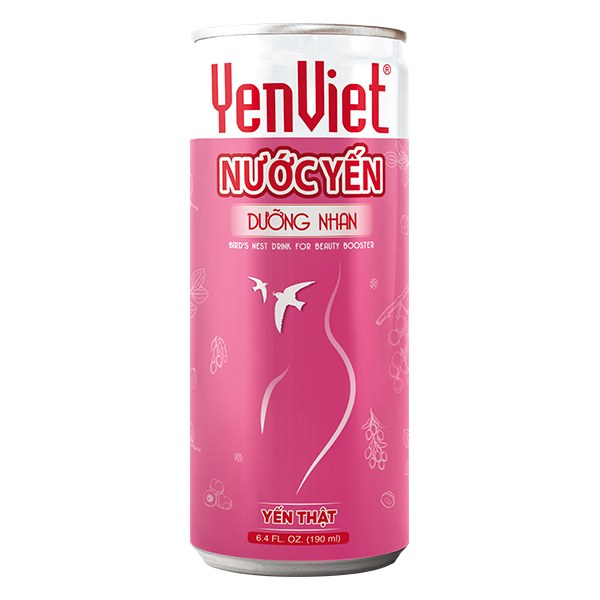 Nước Yến Yến Việt Dưỡng Nhan Lon 190Ml