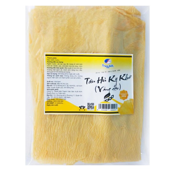 Tàu Hủ Ky Khô Váng Đậu Trâm Anh Food 200G