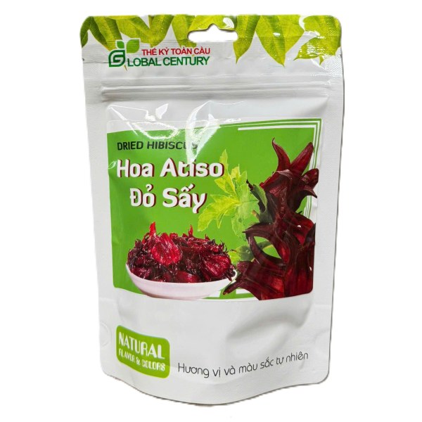 Hoa Atiso Đỏ Sấy Thế Kỷ Toàn Cầu Gói 100G