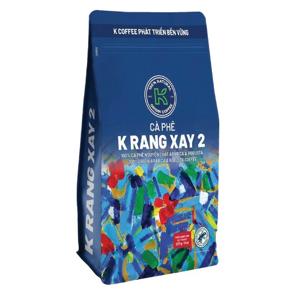 Cà Phê K Rang Xay 2 Gói 227G