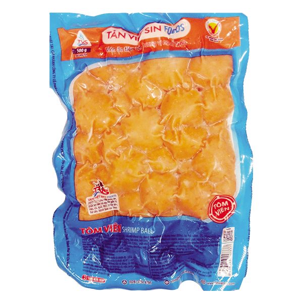 Tôm Viên Tân Việt Sin Gói 500G
