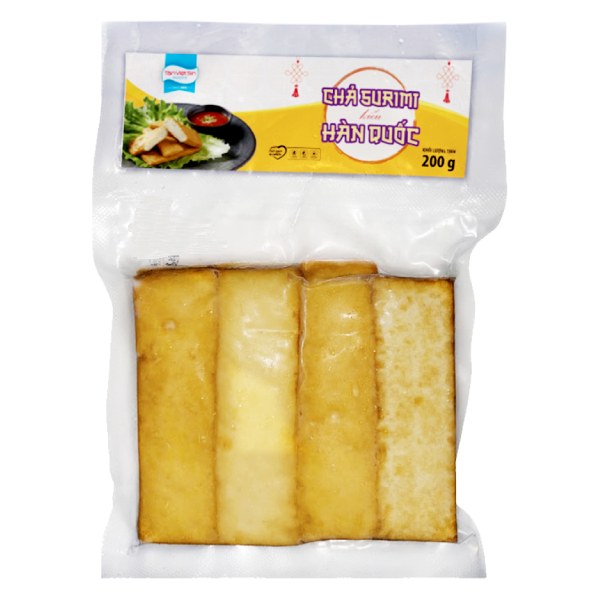 Chả Cá Surimi Kiểu Hàn Quốc Tân Việt Sin Gói 200G