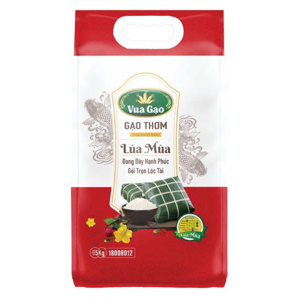 Gạo Thơm Vua Gạo Lúa Mùa 5Kg