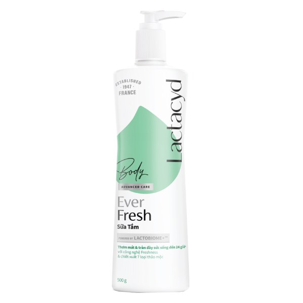 Sữa Tắm Lactacyd Ever Fresh 500G