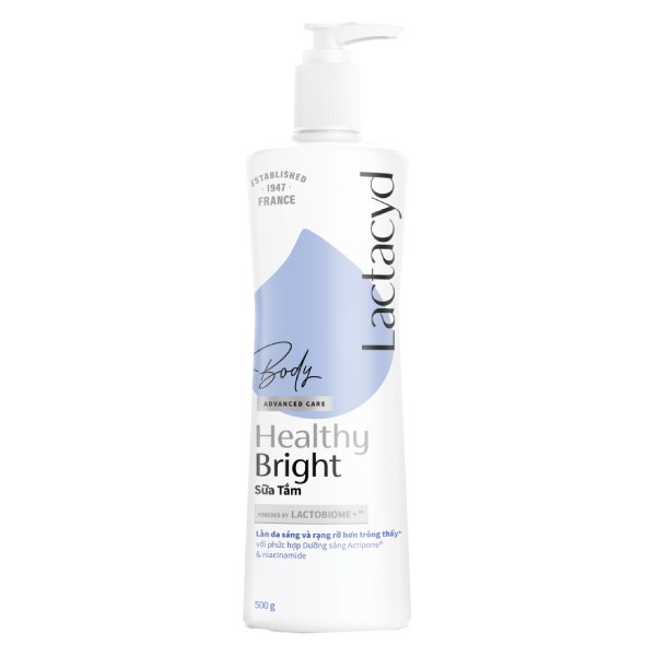 Sữa Tắm Lactacyd Healthy Bright 500G
