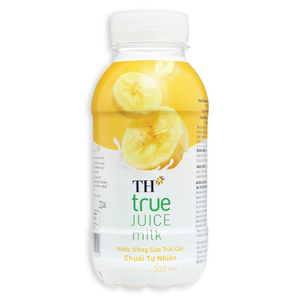 Sữa Trái Cây TH True Juice Chuối Chai 300Ml